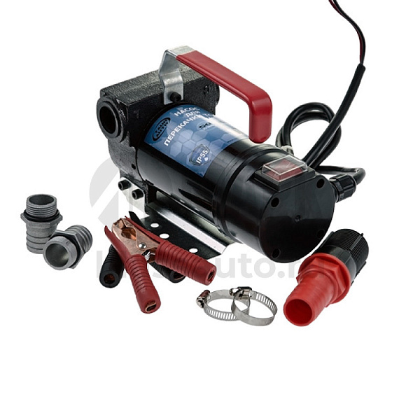 Насос перекачки топлива (помповый) 24В с железной ручкой