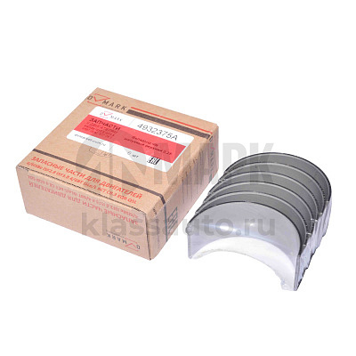 Вкладыш к/в 0,25 шатунный верхний (ISBe, BT) 3901171/3901231/3969562 3939860 DVMARK