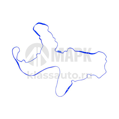 Прокладка клапанной крышки для дв.536 (силикон синий) (TRUCKMARK)