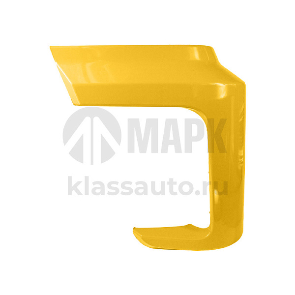 Обтекатель угловой левый желтый (аналог)