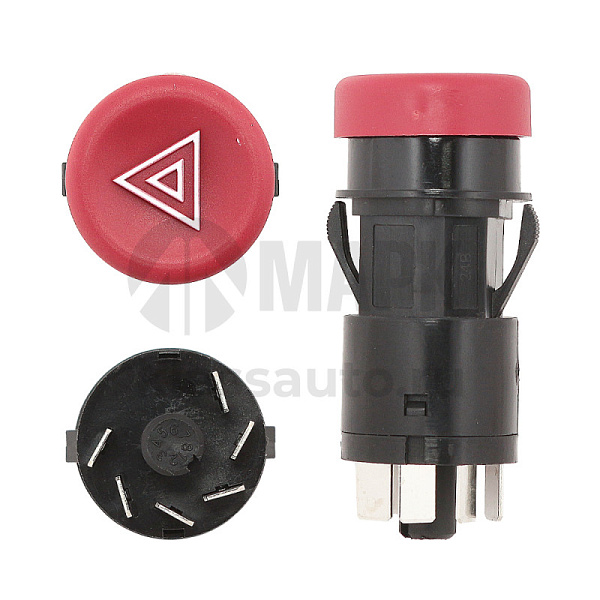 Кнопка авар. сигнал.6 контактов 245.3710-01