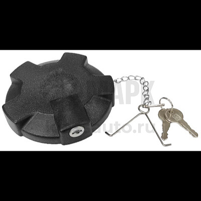 Крышка топливного бака в сб. полуоборотная с ключом сбоку, пластик. (TRUCKMARK)