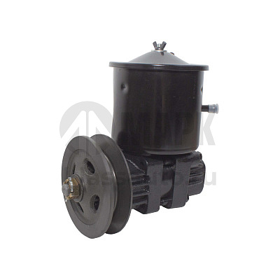 Насос ГУР для а/м ГАЗ-66, 3308 в сборе с бачком и шкивом (МАРК) (4шт в кор)