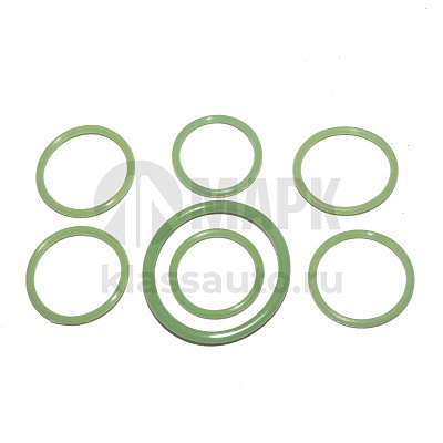 Р/к системы охлаждения (3 наим., 7 дет.) зеленый силикон