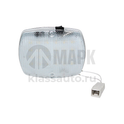 Плафон освещения салона светодиодный с выключателем