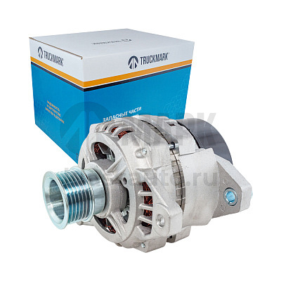Генератор (14В 90А) для а/м ГАЗ, УАЗ с дв. 4216 (TRUCKMARK)