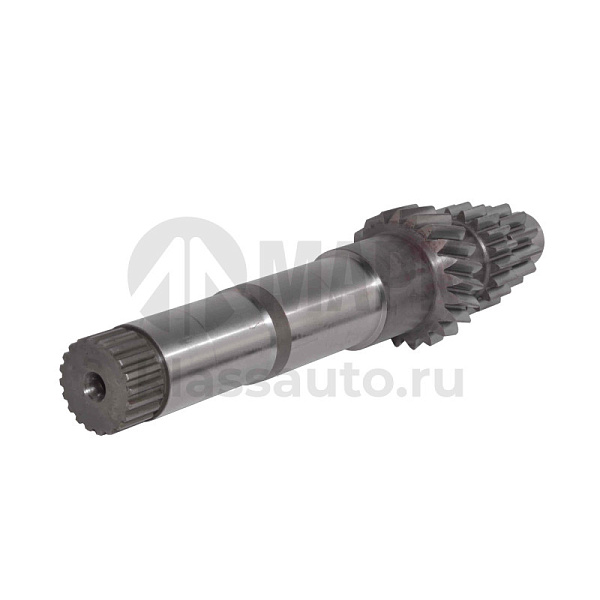 Вал промежуточный КПП-154 голый 048  (ПАО КАМАЗ)