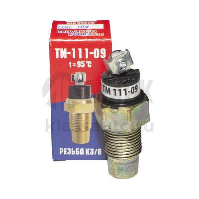 Датчик ТМ-111-09 сигнализатора температуры охлаждающей жидкости (винт М4, t=95 градусов) РелКом