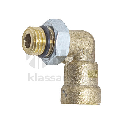Соединитель трубки ПВХ,полиамид d=6мм М12х1.5 (фитинг угловой) латунь (Аналог CAMOZZI)