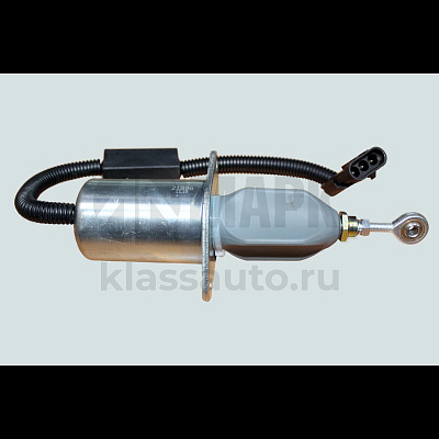 Соленоид ТНВД (круглые контакты) (Клапан отсечки) (6BT, 6CT, EQB210-20) 3415706 DVMARK