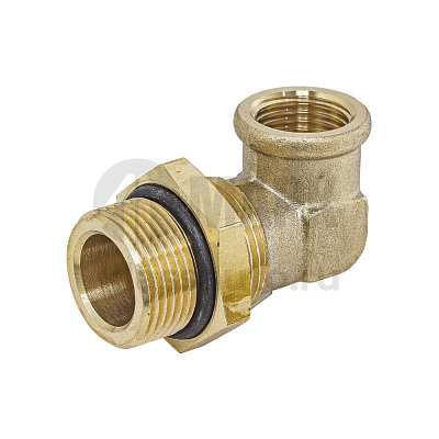 Соединитель Трубки ПВХ  (фитинг угловой Латунь D16xM22х1,5  90гр 