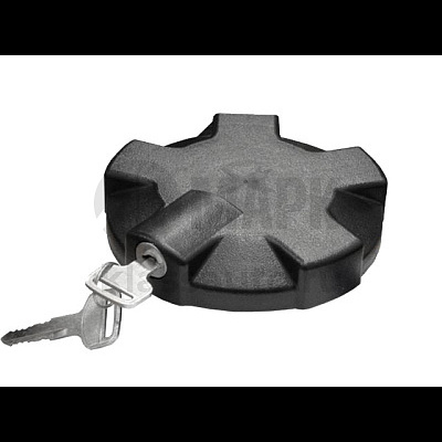 Крышка топливного бака d=80mm MB/DAF 1803760 (пластик, с ключом)