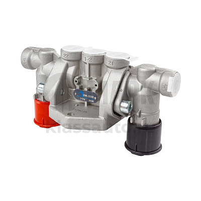 Клапан растормаживания (двойной) 9630010517 (8,5бар) Schmitz/Neoplan/Krone/Kogel (Sampa)