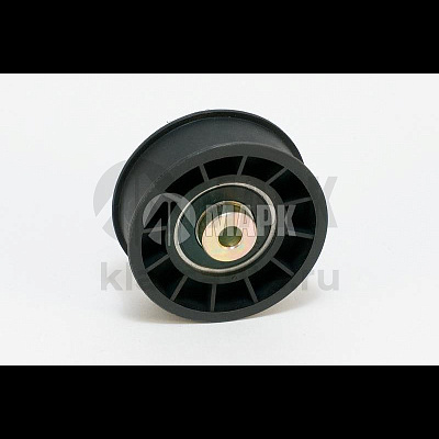 Ролик направляющий ремня генератора в сб. (пласт. с бортиком) МАРК (60шт в кор)