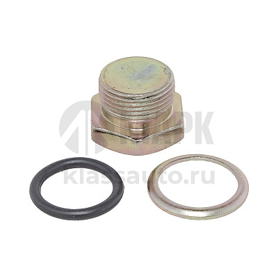 Заглушка М22х1.5-6Н в сборе (ресивера, тормозной системы)
