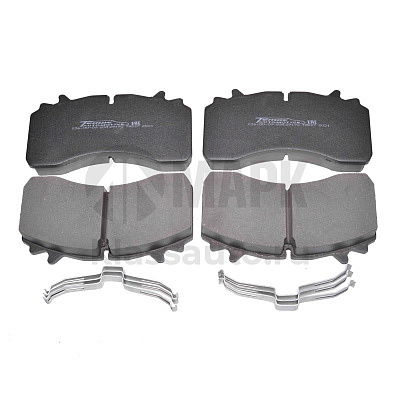 Колодки дисковые 29162 с установочным комплектом (SAF/ТОНАР) SKRB 9022 Wabco Integral (Temac)