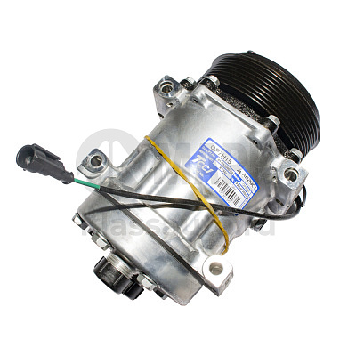 Компрессор кондиционера QP7H15-8090 а/м КАМАЗ 54901 (Завод Август)