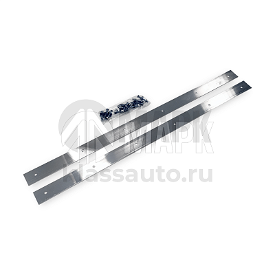Планка крепления брызговиков 580мм (планка+болты+гайки)