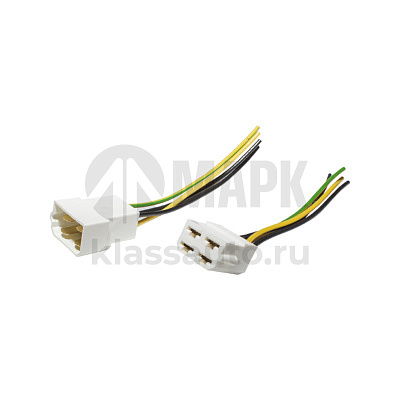 Колодка (гнездовая+штыревая)(4-ух конт-ая 6,3мм) папка+мамка 9007, 9008