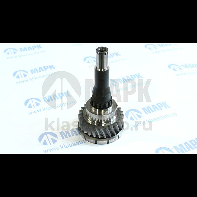 Вал первичный КПП (ПАО КАМАЗ) в  сб с зубчатой муфтой и дросселем