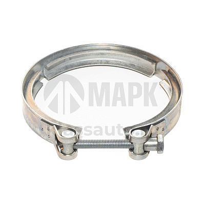 Хомут ленточный V-образный (152 мм.) на турбокомпрессор (завод)
