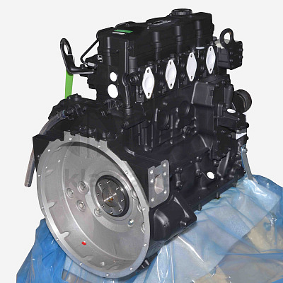 Сервисный двигатель 4ISB4.5 (EURO4/5) второй комплектности (long block)  5475075