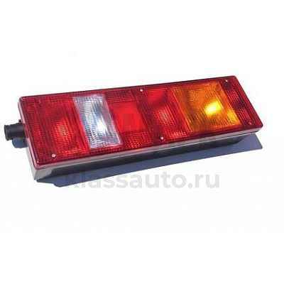 Фонарь задний ЕВРО правый с разъемом байонет с боку 7442-3716 а/м КамАЗ/МАЗ Б/Л (Т.А.С.)