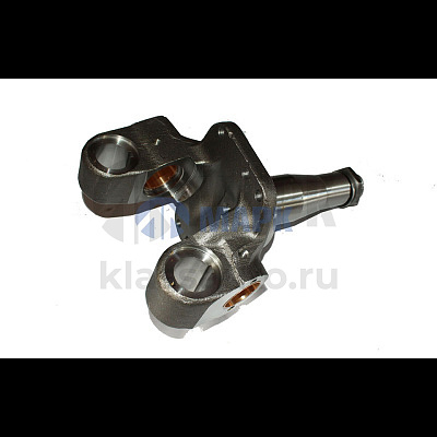 Кулак поворотный левый (ПАО КАМАЗ) с сальником и гайкой в сборе