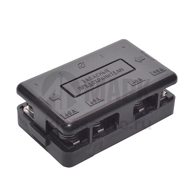 Блок предохранителей БП-4.10 (БПР-4.04) (60А+60А+40А+90А) (ДИАЛУЧ)