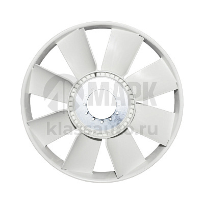 Крыльчатка вентилятора (d=670 8 лопастей в обечайке) а/м FAW J6 3250 с дв. CA6DL2 Евро-5 (TRUCKMARK)