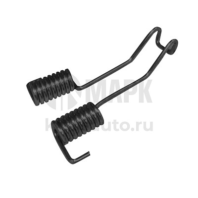 Пружина возвратная торм.колодки V-образн. без крючка 0339733070 BPW/ТОНАР (117x19x3,6) (Stellox)