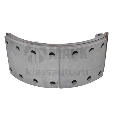 Колодка тормозная в сборе литая 4х3 короткая  53229-3501090-50