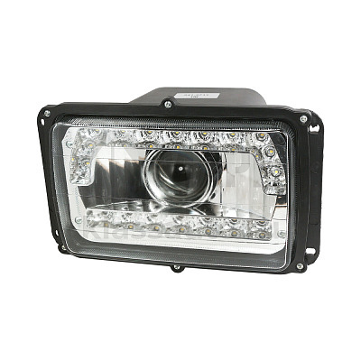 Фара светодиодная КамАЗ, МАЗ, СуперМАЗ,ЗИЛ ( 24v LED)