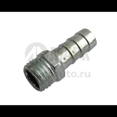 Штуцер с наруж. резьбой  M14х1,5 под шланг 10мм