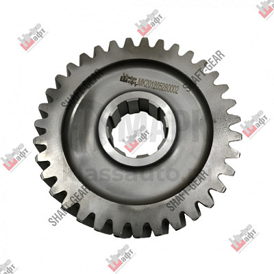 Шестерня ведущая среднего моста Z=35 (i-4.42) HOWO/Shaanxi F2000/Dong Feng (Shaft-Gear) 