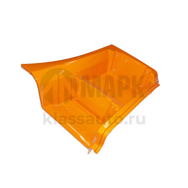 Щиток подножки правый (оранжевый) (альтернатива)