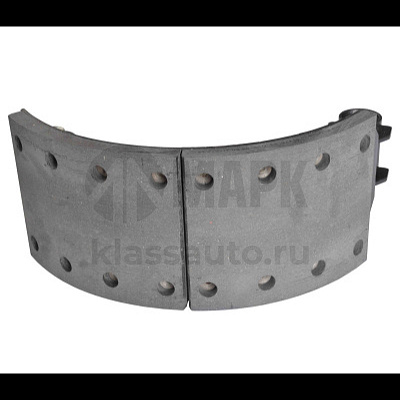 Колодка тормозная в сб. с накладками МАЗ (ZTM)