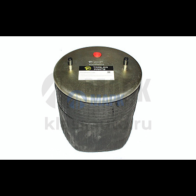 Пневморессора 4004NP02 без стакана (2шп.-M12+1отв.штуц.M22)  SAF 2618 (TrailerParts)