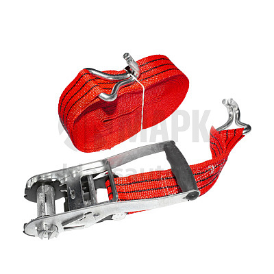 Стяжка груза МАРК 10 метров (полипропилен) (4т, ширина 50мм.) (6шт в упак)