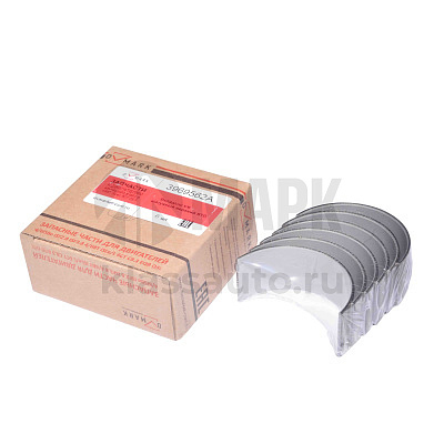 Вкладыш к/в шатунный верхний стандарт (4-6BT, ISBe, 6ISBe250) 3939859 C3969562 3901170 DVMARK