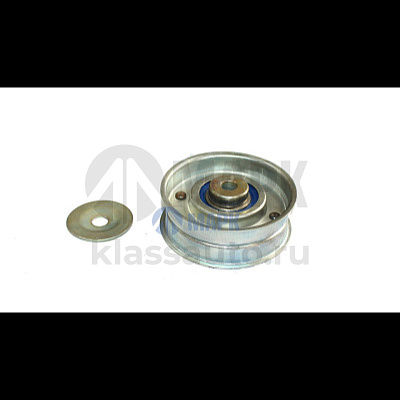 Ролик направляющий ремня генератора в сб. (железный с бортиком)