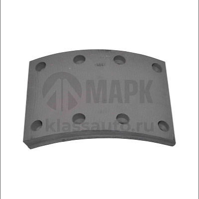 Р/к тормозных колодок (накладки расточ. 8 шт + заклепки) (БзАТИ)