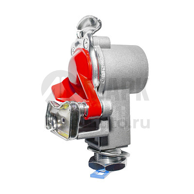 Головка ПАЛМ соединительная красная 9522010020 (М16х1,5/M24х1,5, с фильтром, без клапана) (Auger)