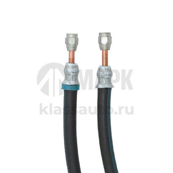 Шланг манометра (гайка+гайка) (600 мм.) УРАЛ