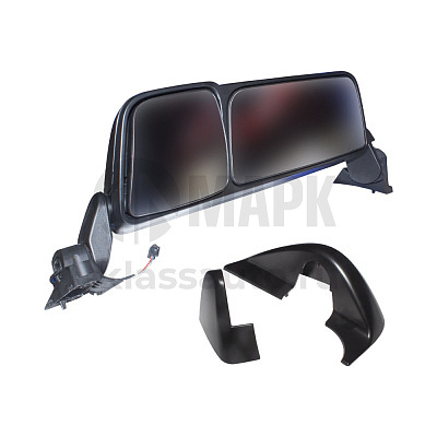Зеркало основное левое MB Actros MP4 A9608101619 (943×450×323) (24V,с подогр. и эл.регул) (Sampa)