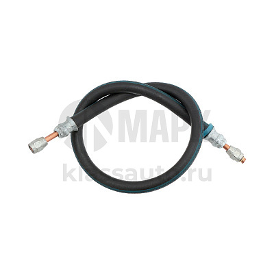 Шланг манометра (гайка+гайка) (600 мм.) УРАЛ