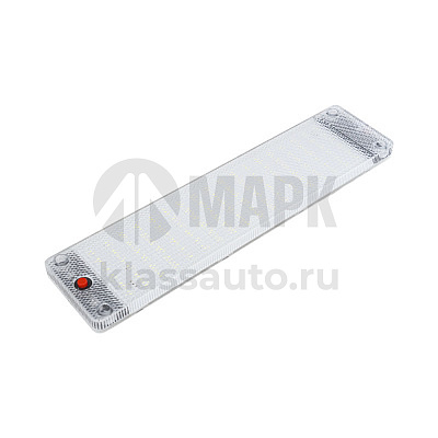 Фонарь салонный (площадка) светодиодный 108 LED (10х60х245мм) металл (9-32V)