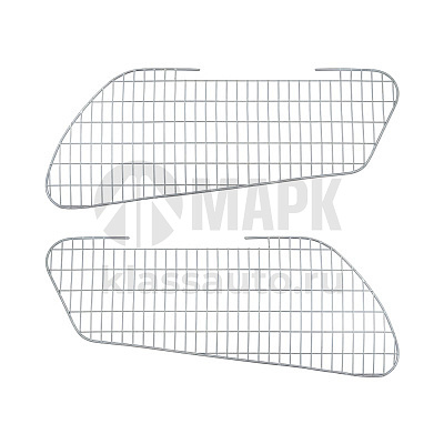 Защита ПТФ а/м DONGFENG GX 520 (2 сетки + крепления) 