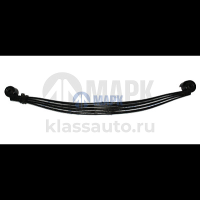 Рессора передняя Камаз с витым ухом (4 л ) (ЧМЗ)