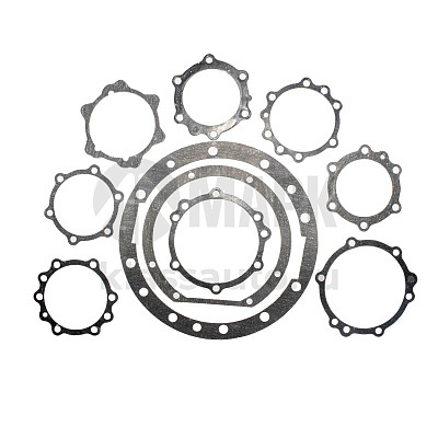 Комплект паронитовых прокладок редуктора (13 отв.) (7 наим.) УРАЛ